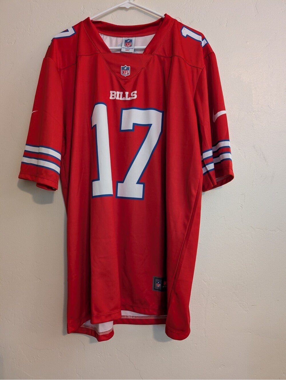 Nike Josh Allen Buffalo Bills Jersey #17 Red NFL Game 3XL XXL Bills Mafia - Picture 1 of 9